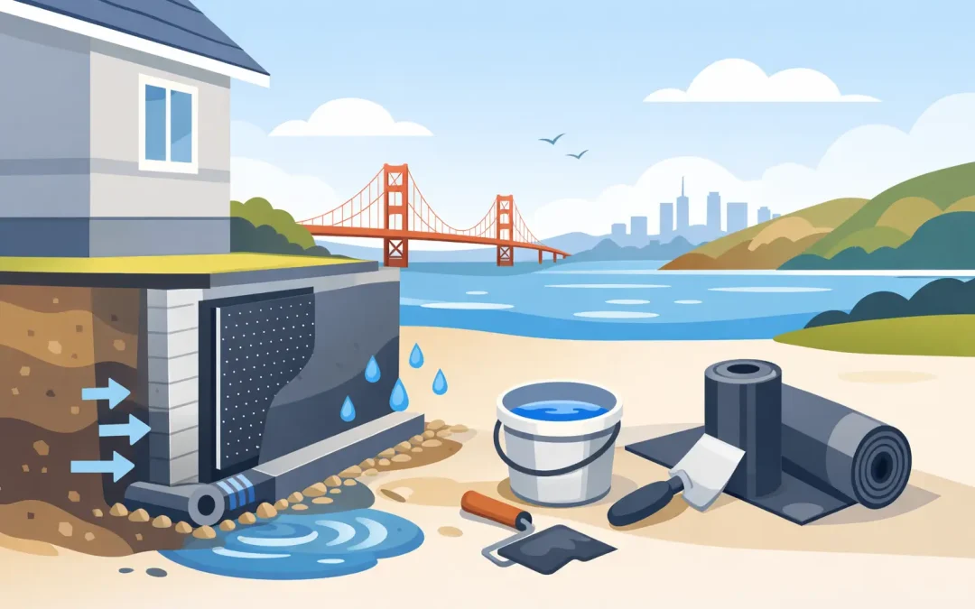Best Foundation Waterproofing Methods for Bay Area