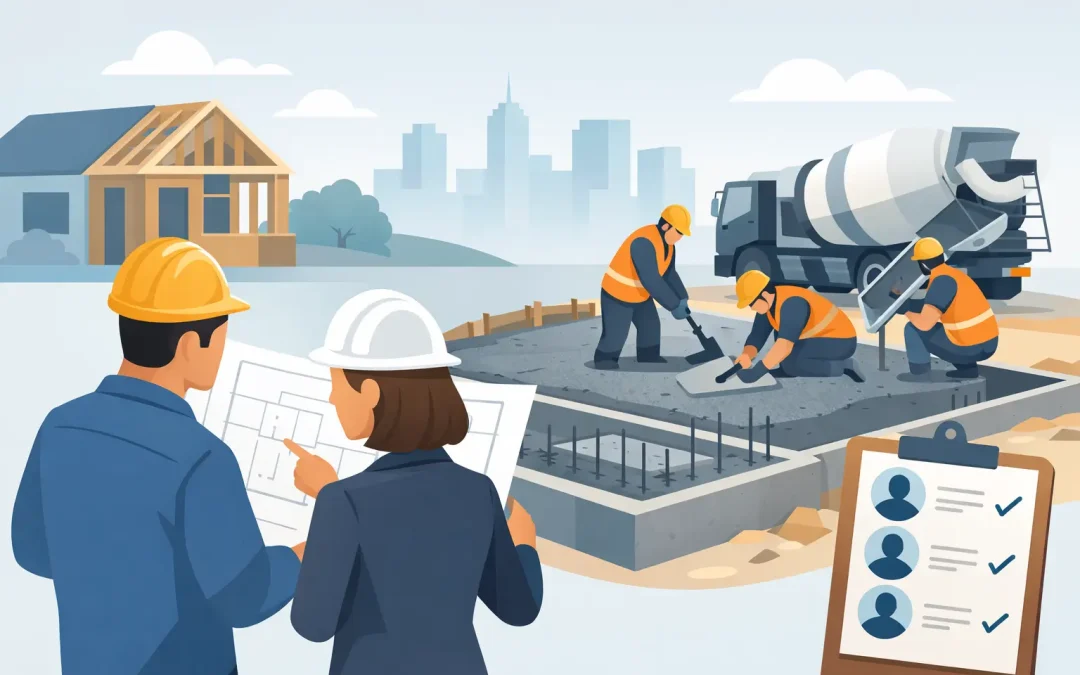 Choosing Concrete Foundations Contractors