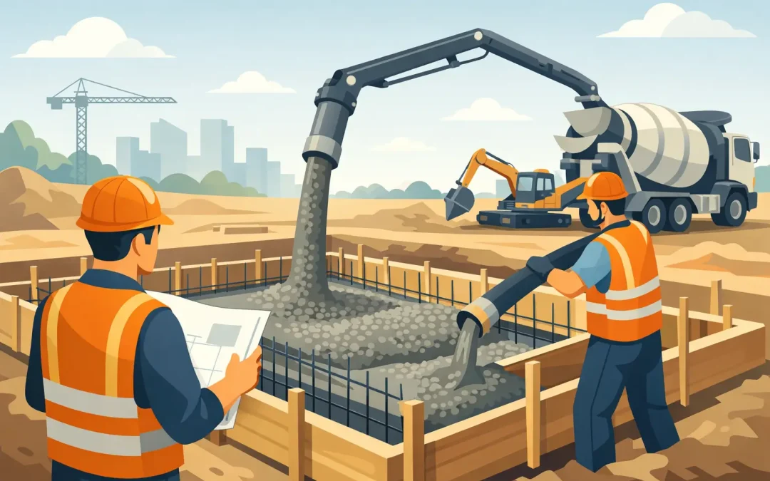 How Are Concrete Foundations Poured?