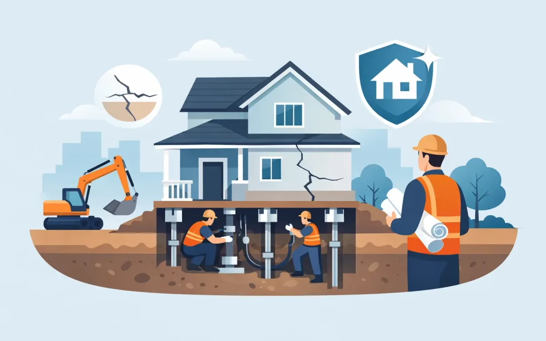 How Foundation Underpinning Contractors Protect Homes