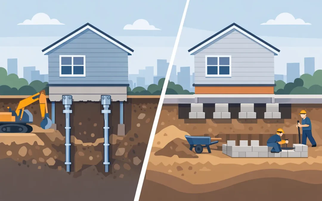 Underpinning vs Foundation Replacement Choices